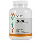 Kaliumcitrat de potasio 450mg 250 tabletas - MYVITA